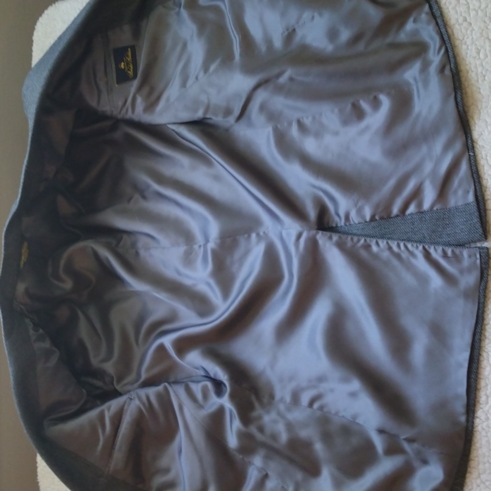 Brooks Brothers Gray Herringbone 3 Roll 2 Sport Coat 41R - Picture 5 of 14